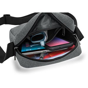 Produktbild für Umhängetasche Wedo 59350512, College, aus Polyester, grau