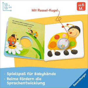 Produktbild für Spielbuch Ravensburger 42165, Meine bunten Ri-Ra-Rasseltiere