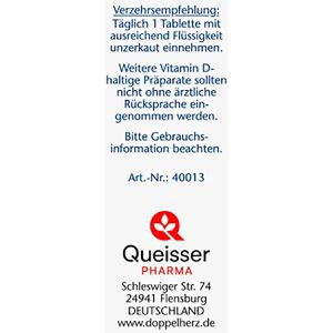 Produktbild für Vitamin-D Doppelherz aktiv, 50 Tabletten