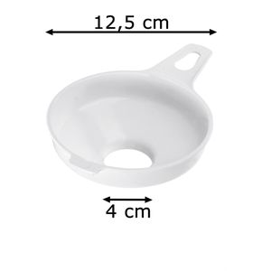 Produktbild für Trichter Westmark 11502270, weiß, Marmeladentrichter