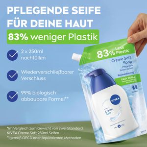 Produktbild für Seife Nivea Pflegeseife Creme Soft