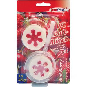 WC-Duftspüler ORO fresh WC-Duft-Blüten, Red Berry