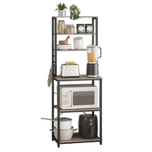 Produktbild für Küchenregal Vasagle KKS024B02, graubraun