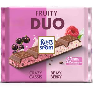 Tafelschokolade Ritter-Sport Fruity Duo
