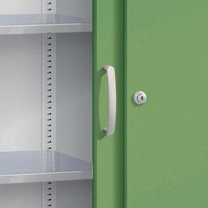 Produktbild für Werkzeugschrank CP-Möbel 2169-00, aus Metall, grau / grün