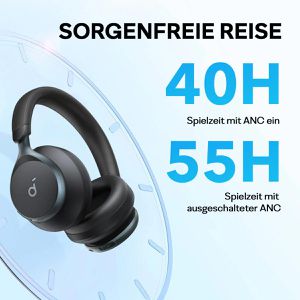 Produktbild für Kopfhörer Soundcore Space One, schwarz