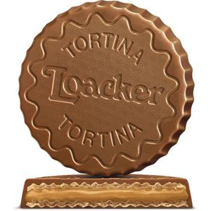 Produktbild für Waffeln Loacker Tortina Peanut Butter, Waffeltörtchen