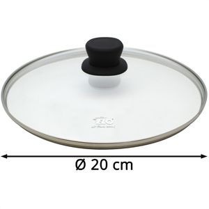 Produktbild für Topfdeckel ELO Juwel 35020, mit Edelstahlring