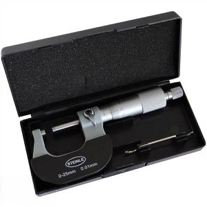 Produktbild für Bügelmessschraube STEINLE 21300025, DIN 863, analog