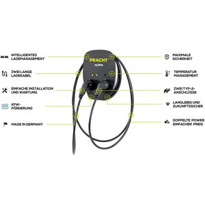 Produktbild für Wallbox Pracht ALPHA, NRG1000