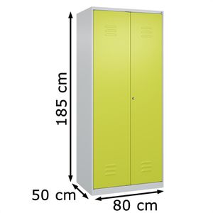 Produktbild für Mehrzweckschrank CP-Möbel Classic Plus, abschließbar, grün