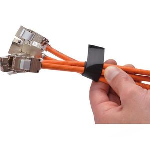 Produktbild für Klettband Digitus Professional, schwarz