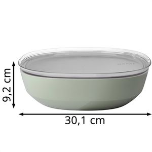 Produktbild für Schüssel Mepal Silueta Nordic Sage, mit Deckel