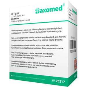 Produktbild für Vlieskompressen Saxomed MediPure, 4-lagig, steril