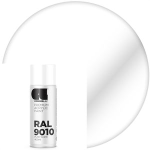 Produktbild für Sprühfarbe COSMOS-LAC RAL 9010, 400 ml