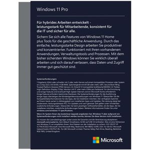 Produktbild für Betriebssystem Microsoft Windows 11 Professional