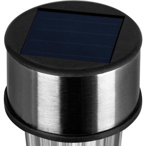 Produktbild für Wegeleuchte Monzana 991590, silber, mit Solar