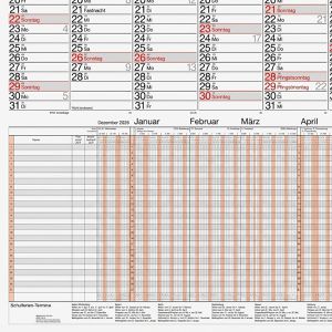 Produktbild für Urlaubsplaner Rido-Ide Jahreskalender, Jahr 2027
