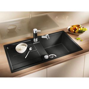 Produktbild für Spülbecken BLANCO METRA 5 S, Einzelbecken, anthrazit
