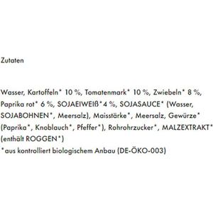 Produktbild für Fertiggericht Nabio Gulasch Suppe vegan, Bio