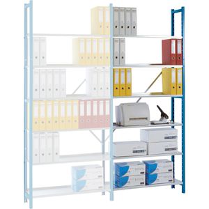 Produktbild für Anbauregal Manuflex Premium RA2184, für Aktenregal
