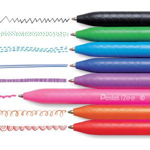 Produktbild für Kugelschreiber Pentel iZee, BX470-4COL