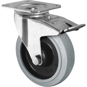 Schwerlastrolle CASCOO Serie R4E2, Lenkrolle