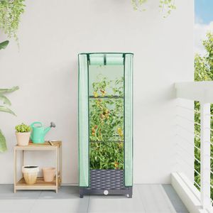 Produktbild für Hochbeet vidaXL 4015823, aus Kunststoff und Eisen