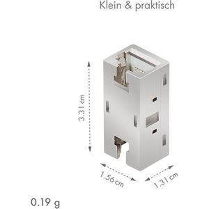 Produktbild für Netzwerkkabel-Verbinder LogiLink NP0067, Cat 6A