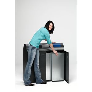 Produktbild für Mülleimer VAR WS 100R, 21200, antik-silber