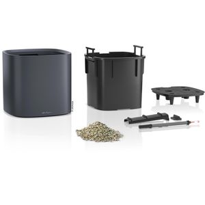 Produktbild für Übertopf Lechuza PILA Color Planter, schiefergrau, 35x33x35 cm