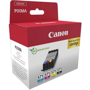 Produktbild für Tinte Canon CLI-571 Multipack