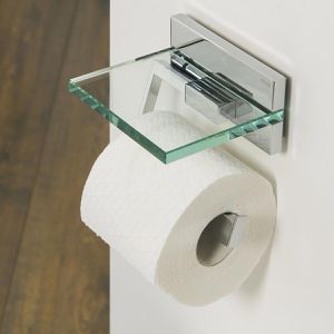 Produktbild für Toilettenpapierhalter Tiger Safira, 264130346, verchromt