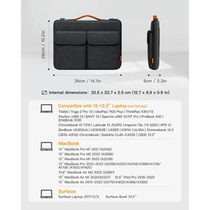 Produktbild für Laptoptasche Inateck LB03008-13, schwarz