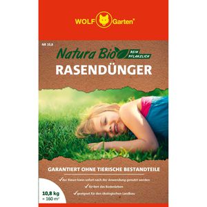 Produktbild für Dünger Wolf-Garten NR 10,8 Natura Bio Rasendünger