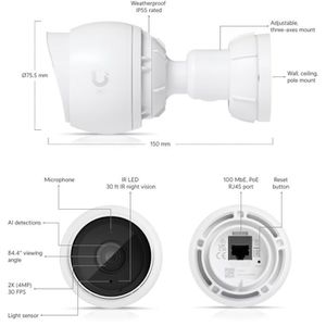 Produktbild für Überwachungskamera UbiQuiti G5 Bullet UniFi, außen