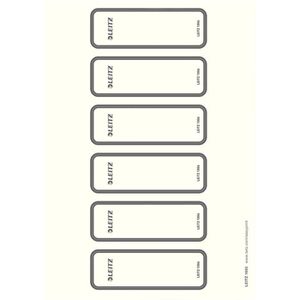 Rückenschilder Leitz 16930085, grau