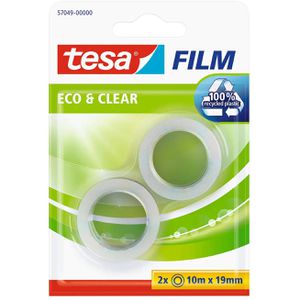 Klebeband Tesa 57049, Eco & Clear, 19mm x 10m