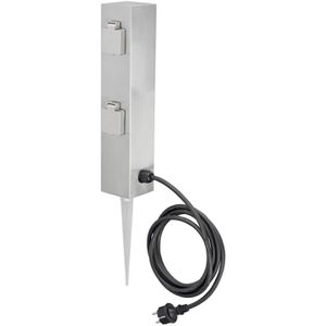 Produktbild für Gartensteckdose Ledino Connect S4, mit Erdspieß