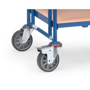 Produktbild für Eurokastenwagen Fetra 1384, mit Holzböden