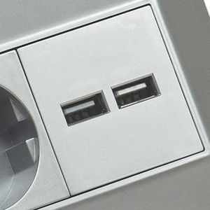 Produktbild für Tischsteckdose ChiliTec 23652, ohne Zuleitung