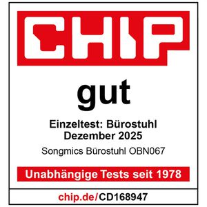 Produktbild für Bürostuhl Songmics OBN067BH01