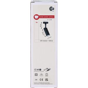 Produktbild für Deckenstrahler Paulmann URail Tubo schwarz mit LED