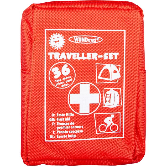 WUNDmed Erste-Hilfe-Tasche Traveller-Set, gefüllt, 36-teilig
