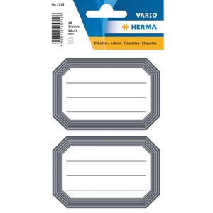 Produktbild für Buchetiketten Herma 5719 Vario, liniert