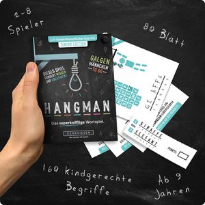 Produktbild für Spielblock Denkriesen Hangman Junior Edition