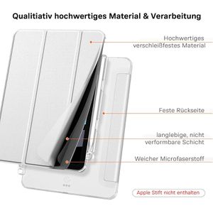 Produktbild für Tablet-Hülle Fintie Slim Case, silber