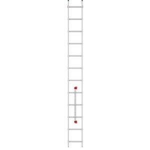 Produktbild für Anlegeleiter Hailo S60 ProfiStep uno, 7112-007, Länge 3,39m