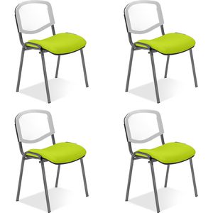 Produktbild für Besucherstuhl Nowy-Styl Iso Ergo Mesh black