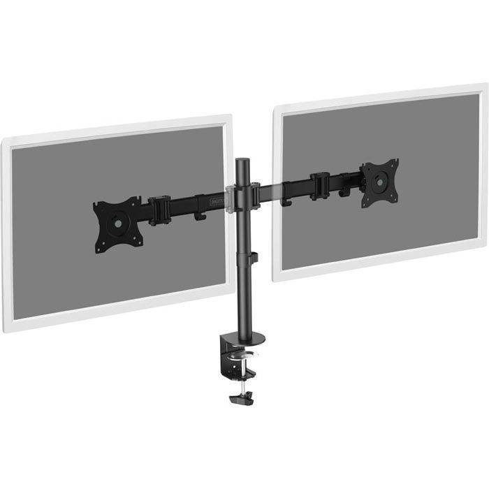Doppel-Monitorhalterung 2 Monitore (17-27 Zoll Bildschirme 2-9kg)